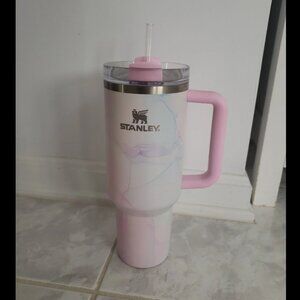 Stanley Quencher 40oz Watercolor Tulle